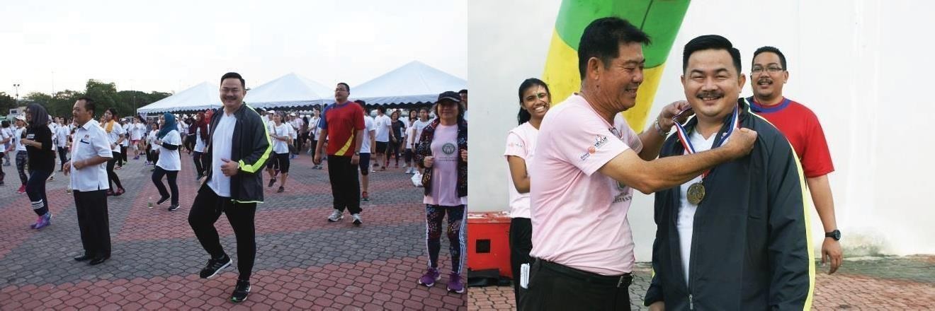 International Charity City Run: YMLM and Rotary International District 3310.