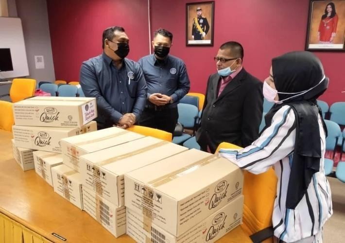 COVID-19 relief contributions: Food assistance through the Johor Social Welfare Department.