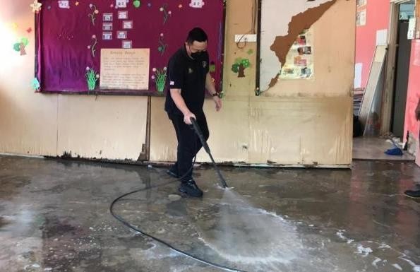 Flood recovery in Hulu Langat: Volunteers supporting clean-up and recovery in Selangor.